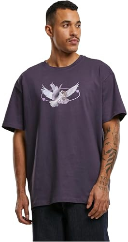 Mister Tee Herren T-Shirt Vive la Liberte Oversize Tee purplenight S