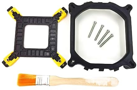MAAFRI CPU Cooler Fan Bracket Radiator Bracket for Intel LGA 2011 775 1200 1150 1151 1155 1156 Socket Radiator Cooling Base (Color : 115X1366 screw fixed)