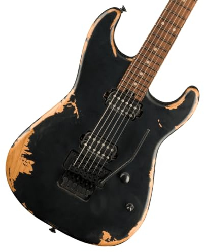 Charvel Pro-Mod San Dimas Style 1 HH FR PF Weathered Black - Electric Guitar