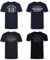TOM TAILOR Tshirt Herren Baumwolle Regular Fit 4er Pack Set Rundhals Kurzarm Sommer Tee Shirt Logoprint 100% Baumwolle, Größe:XXL, Farbe:Knitted Navy (10690)