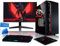 BEASTCOM Q3 | PC Gamer Complet | AMD Ryzen 5 4X 3,90GHz | 16Go RAM | 1To SSD | 4K Vega 11 Cœurs Graphique | Écran LED 24 + Clavier + Souris + Tapis de Souris | HDMI | WiFi | Windows 11 Pro