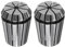 QUARKZMAN 2pz ER25 4mm Mandrino con Pinze a Molla Alta Precisione 0,015mm per Macchine Incisione CNC Tornio Fresatrice
