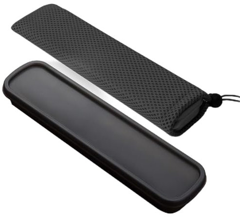 Dimedsion Boite a Couvert Transportable - Etui Couvert a Emporter pour le Travail, Boite à Couverts et Pochette a Fermeture, boite couvert a emporter noir, boite couvert, boite a couvert