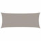 vidaXL Toldo de Vela Rectangular HDPE Gris Claro 160 g/m² 2x4,5 m, Vela de Sombra de Sol, Vela de Sombra, toldo de Patio, Vela de Sombra Solar