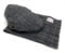 Scott and MacKenzie Harris Tweed Flatcap und Schal Set in grauem Schottenkaro, grau, One size