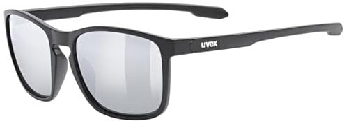 uvex LGL 52 - Sonnenbrille für Damen und Herren - starker Schutz vor Sonnenstrahlung - 100% UVA-, B, C Schutz - black matt - one size