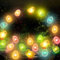 Xmart Lichterkette Ostern 3m 30 LED Ostern String Licht Zwei Einstellstufen Hase Karotte Küken Ostereier Lichterkette Warmweiß Ostereier Lichterkette für Oster Innen Außen Deko