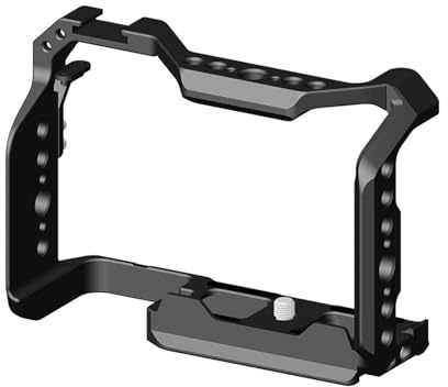 Professional Aviation Grade Camera Cage with Quick Release Interfaces Enhancing Stability for Studio and Outdoor Aviation Grade Camera Cage