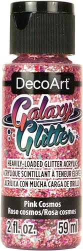 Deco Art DecoArt Galaxy Glitter, Rosa, 59ml