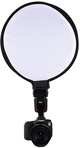 Softbox,VBESTLIFEtragbarer Round SoftBox 30cm / 40cm Kompatibel mit den meisten Blitzgeräten von Camera usw.(40cm)