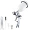 BenBow PK60 MP 1,3 mm ugello + serbatoio di vernice da 600 ml – ideale per la pittura automobilistica e fai da te – pistola a spruzzo