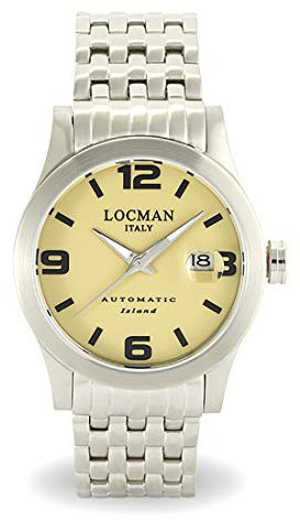 Locman Italy Herrenuhr Island Automatik beige Ref. 0615