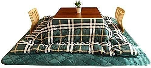 JINCAN. Kotatsu Tisch mit Heizung und Decke Kaffeetische Japanische Tatami Kotatsu Tisch Bucht Fenster Low Tischkochtisch Falten Wohnzimmer Niedrige Tischtische Natürlich