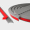 300cm Seuil de Douche Barrier de Douche,Silicone Gris Joint Salle de Bain Anti DéBordement,seuil de douche barrage d'eau,Barre de Seuil BarrièRe Douche et SystèMe RéTention pour Sol de Salle de Bain