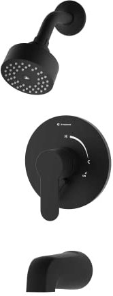 Bath and shower trim with secondary integrated diverter