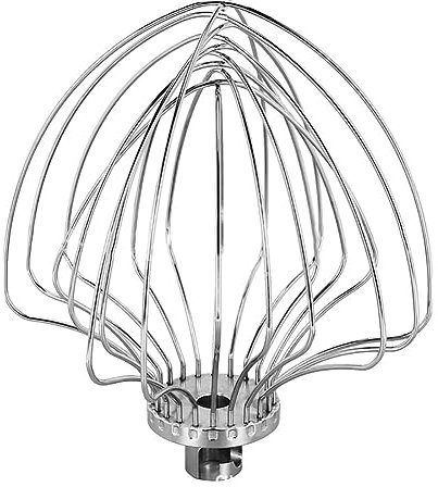 Xingsiyue Whip Attachment Replacement Stainless Steel Whisk for KitchenAid 7QT KSM7589PFP KMS7586POB KMS8990NP Tilt-Head Stand Mixer, Egg Cream Stirrer Flour Cake Balloon Whisk