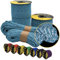 EdcX 4 mm Reflective Paracord 550 (15, 30, 50 m) – Typ III, 100% Nylonseil, 7 Litzen Seil, 4mm Nylonseil in vielen Farben