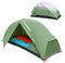 EchoSmile Camping Zelt 2-3 Personen, Wasserdicht PU3000 mm Wurfzelt, Ultraleichtes Double-Layer Kuppelzelt mit 2 Türen, 3–4 Saison Zelte für Camping, Wandern & Bergsteigen, Einfache Montage