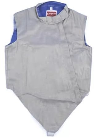 JUNYOHOA Fechtlame-Folie, Lame-Säbel, Nicht Waschbare Fecht-Metalljacke, Metallweste für Kinder und Erwachsene (Color : Left hand, Size : 34#)