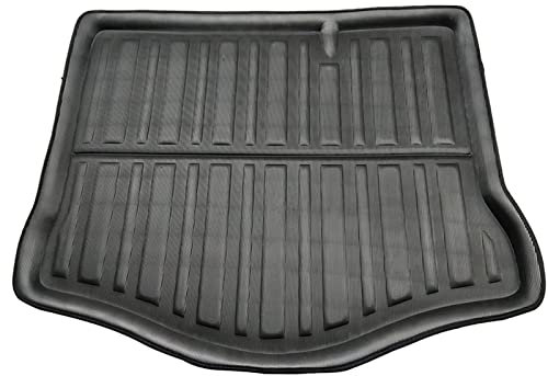 ABLSUR Bandeja Maletero para Ford para Focus Mk2 Hatchback 2005-2011 Alfombrilla Maletero Revestimiento Maletero Trasero Bandeja Suelo Carga Protector Alfombra Coche Cuero Forro Alfombrillas
