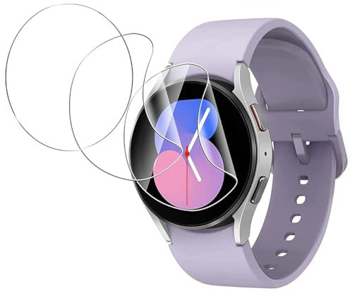 6pcs protecteur d'écran de film d'Hydrogel pour smartwatch Samsung Galaxy Watch 5/4 40mm Watch5/4 Film TPU hydraulique souple et transparent, sensible au toucher, auto - réparateur