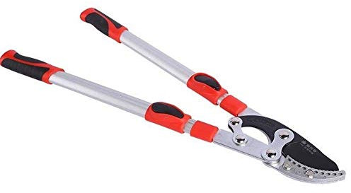 MRKU Cisaille de Jardinage à Enclume télescopique à Manche Long, pour Couper Les Branches de haie, Outils de Jardinage