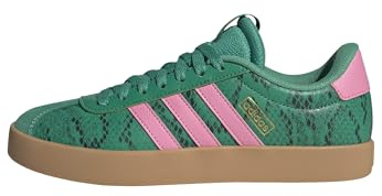 adidas Damen VL Court 3.0 Shoes, Court Green/Bliss pink/Gold met., 38 2/3 EU