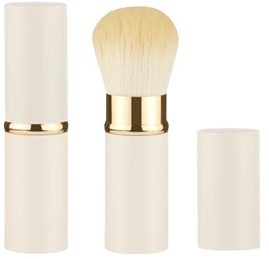 Xinpinzhou Pinceau de maquillage rétractable blanc pour fard à joues