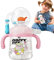 Yonuaret Auslausicherer Antitropf-Trinklernbecher,Ab 6 Monaten Baby Trinkbecher,Trinkflasche Mit Strohhalm, Whale Squirt Baby Trinklernflasche Mit Haltegriff Trinkbecher Für Und Kinder (300ml)