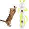 Juguete Interactivo Para Gatos, Juguete Eléctrico Con Forma De Gusano Y Ventosa Sensor Inteligente Juguete De Pared Con Diseño De Gusano Estimulación Eléctrico Con Gusano Para Gatitos Pequeños