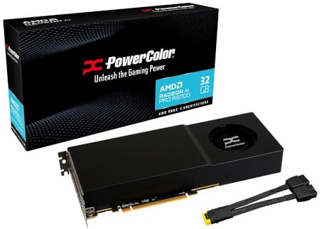 Powercolor Radeon Ai Pro R9700 Amd 32 Gb Gddr6 (powercolor Ai Pro R9700 32gb)