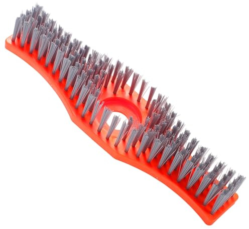 Whnbuij Outil de nettoyage pour plate-forme de tondeuse à gazon, outil de nettoyage résistant | Brosse de nettoyage pour coupe-bordures - Pour terrasse, patio, jardin, sol carrelage intérieur et