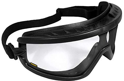 Stanley Mens Basic Adjustable Durable Safety Goggles