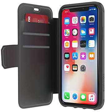 Griffin TA43853 Survivor Strong Slim Fit Wallet Case Black for Apple iPhone X/XS