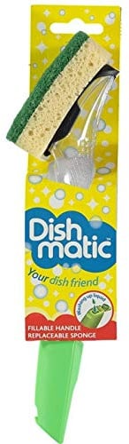 3XThe Dishmatic Washing Up Brush plus Heavy Duty Sponge