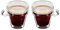 Judge Double Walled Glass Coffee Handled Mugs, Set of 2, 200ml - Vacuum Insulated, Handcrafted Artisan - Strong & Heat Resistant