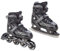 CROXER Optima 2in1 Schlittschuhe Inline Skates Inliner für Kinder Erwachsene verstellbar (Black, 35-38 (21cm-23cm))