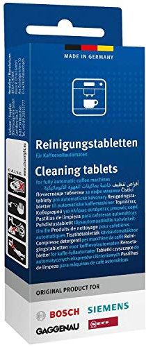 1 x 10 pastilles de nettoyage d'origine Bosch, Siemens, Neff Gaggenau