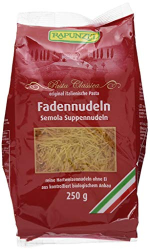 Rapunzel Fadennudeln Suppennudeln Semola (1 x 250 g) - Bio