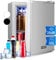 KLARSTEIN Mini Frigo de Chambre de 30L pour Snacks et Boissons, Petit Frigo Top Silencieux, Mini Bar, Petit Réfrigérateur Camping, Mini Frigo Cosmetique, Refrigerateur avec Étagères Réglables, 5-15°C