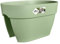 Elho Vibia Campana Flower Bridge 40 - Planteur pour Balcon & Extérieur - Ø 39.0 x H 22.0 cm - Vert/Vert Pistache