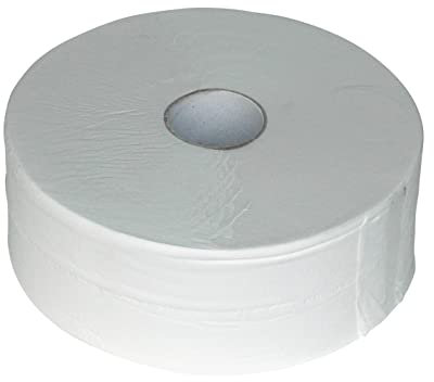 BOVE Papier toilette Jumbo 2 plis 380 m 6 rouleaux blanc recyclé (8107000) – doux & absorbant