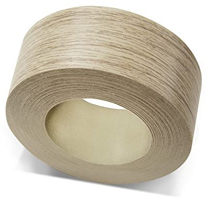 ben+camilla.com Kantenumleimer Sonoma Eiche 45 mm x 5 m zum Aufbügeln für Möbelbauplatten und Regalbretter