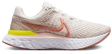 Nike Damen React Infinity Run FK 3Running Shoe, Sail Light Madder Root 102, 37.5 EU