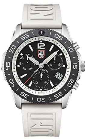 Luminox Herren Analog Schweizer Quarzwerk Uhr mit Kautschuk Armband XS.3141