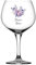 ukgiftstoreonline Personalised Purple Butterfly Cocktail Gin Glass Gift for Her
