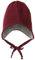 Disana WALK-MÜTZE, 100% Bio-Merinowolle GOTS, IVN Best – Futter: 100% Bio-Baumwolle | Besonders warme und weiche Wintermütze | Baby Kleinkind Kind Unisex | Made in Germany | Cassis Gr. 3