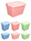 JARDIN202 - Nevera Portátil Rígida Retro– Nevera Térmica con Asa para el Camping, Jardín y Barbacoa | 16 L (Rosa)