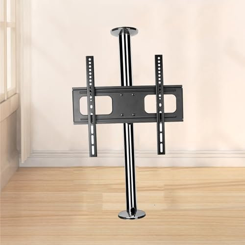 Staffa Parete Divisoria TV LCD - Partizione Gancio Girevole, Supporto Da Pavimento Per TV LCD Con Telaio Girevole A 360 Gradi, Telaio Rotante Divisorio, Base Girevole Per Mobile TV(66-82cm)