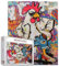 Tucocoo Punkish Rooster Puzzle 1000 Teile Puzzles für Erwachsene, Graffiti Huhn Street Art Puzzles für anspruchsvolle Familienaktivitäten, buntes DIY-Bastelpuzzle für Heimdekoration, Geschenke